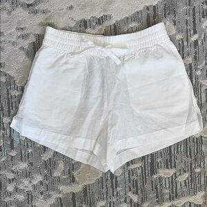 Victoria's Secret White High Waist Shorts